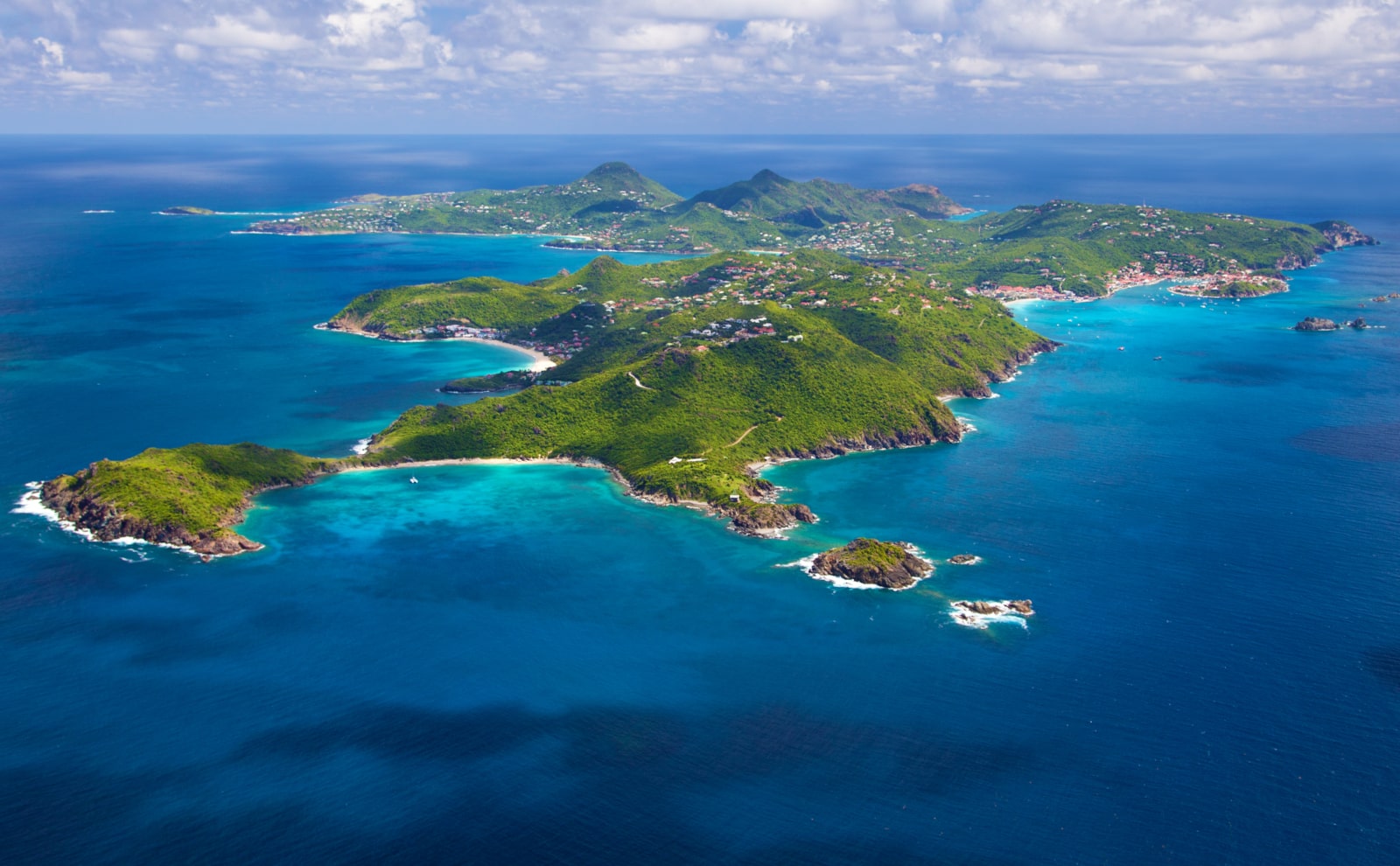 Saint Barth Commuter route map